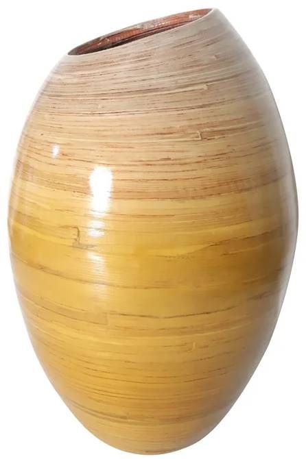 StyleCraft Natural/Yellow Vase-0