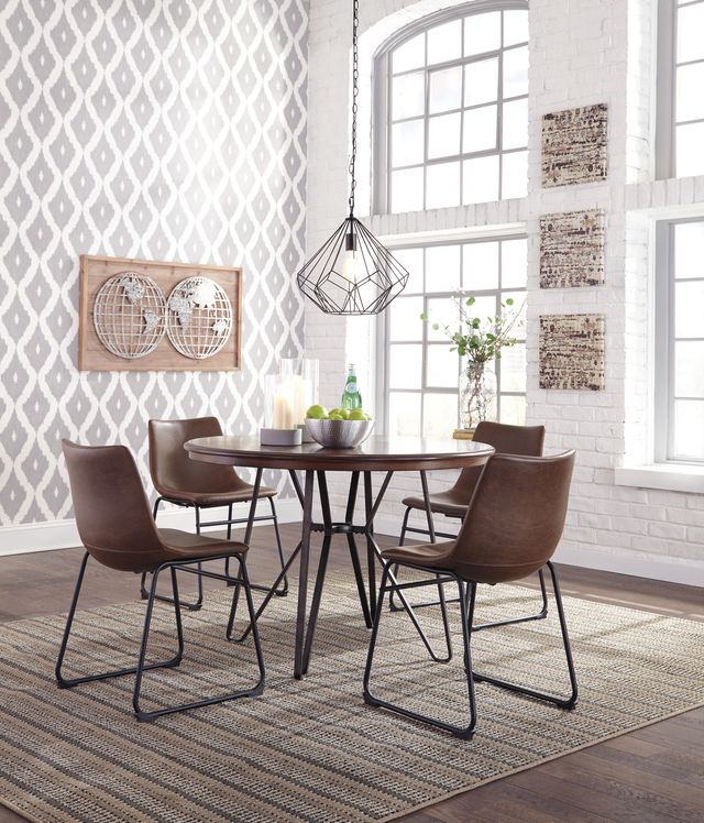 Signature Design by Ashley® Centiar 5 Piece Two-Tone Brown Dining Set-3