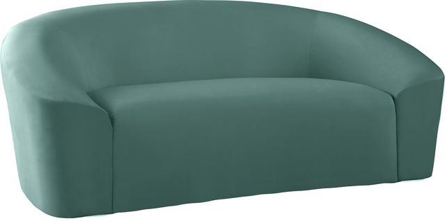 Meridian Furniture Riley Mint Velvet Loveseat-1