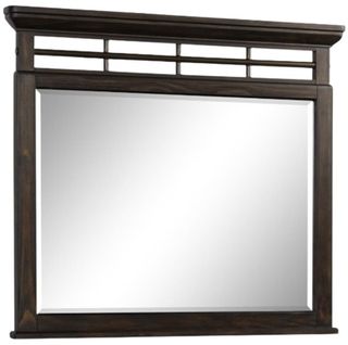 Bernards Bellamy Lane Gray Mirror