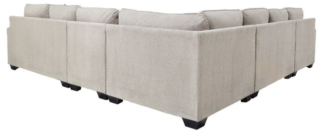 Benchcraft® Ardsley 5-Piece Pewter U-Shape Sectional and Chaise-2