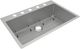 Elkay Crosstown® 2-Piece Polished Satin 33" x 22" x 9" 5-Hole Single Bowl Dual Mount Sink Set-0