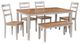 Signature Design by Ashley® Gesthaven 6-Piece Gray/Natural Dining Table Set-0