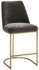 Uttermost® Hanni Charcoal Counter Stool-0