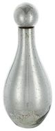 A & B Home Antique Silver 15" Glass Jar-0