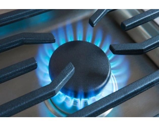 Wolf® 36" Stainless Steel Transitional Liquid Propane Cooktop-1