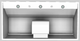 Vent-A-Hood® 48" White Wall Mounted Range Hood-3