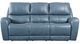 Leather Italia™ Bel Air Blue Power Reclining Sofa-1