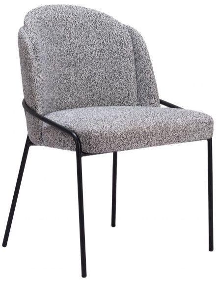 Zuo® Modern Jambi White/Black Dining Side Chair-1