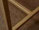 Horizon Home® Everest White Travertine Top Sofa Table with Gold Base-2