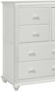 John Thomas Furniture® Cottage Pure White 8-Drawer Chest-1