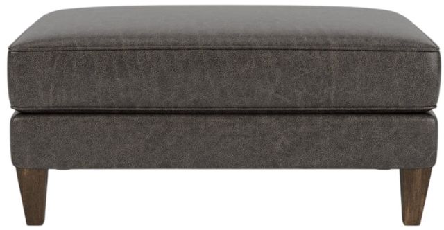 Flexsteel® Customizable Digby Leather Cocktail Ottoman-3
