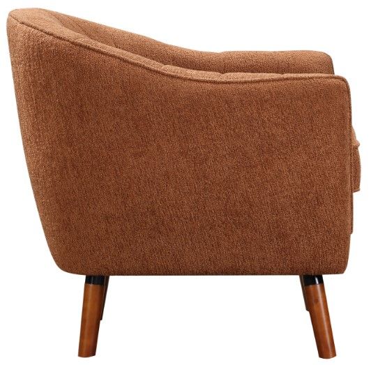 Homelegance® Cutler Brown/Rust Accent Chair-3