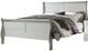 ACME Furniture Louis Philippe Platinum Eastern King Sleigh Bed-0
