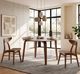 Winners Only® Uptown Medium Walnut Round Dining Table-1