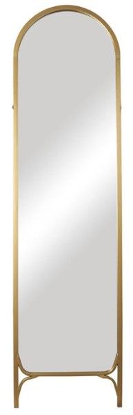 Deco Marche Gold Arched Foldable Floor Mirror-1