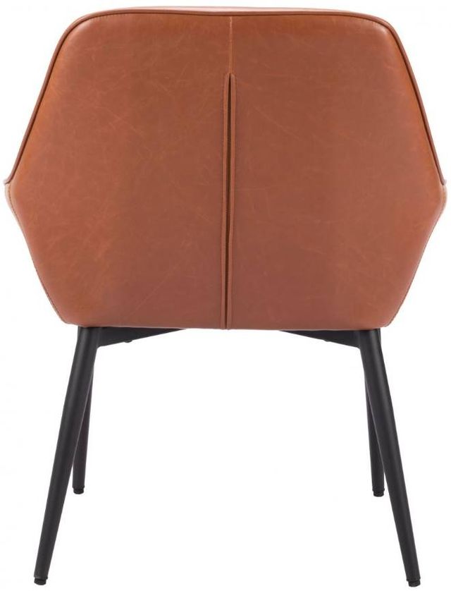 Zuo® Modern Vila Brown Dining Side Chair-3
