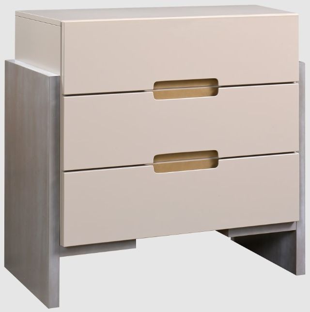 Country View Woodworking Customizable Summa 36" 3-Drawer Bedside Chest-0