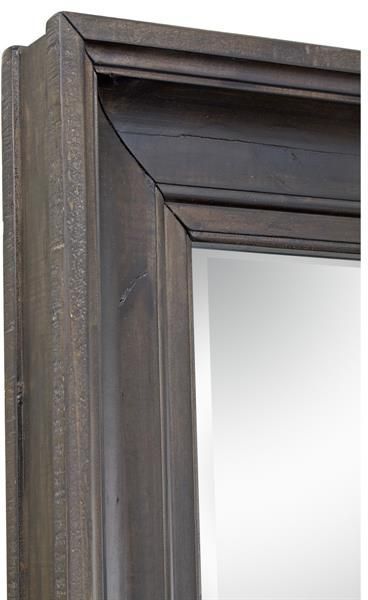 Magnussen Home® Calistoga Weathered Charcoal Landscape Mirror-2