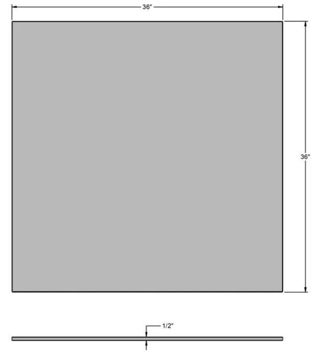 Amisco Customizable Carbon Glass Top Bar Height Dining Table-2