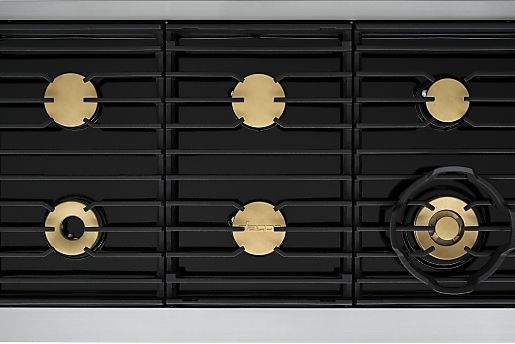 Dacor® 48" Silver Stainless Pro Style Dual Fuel Range-2