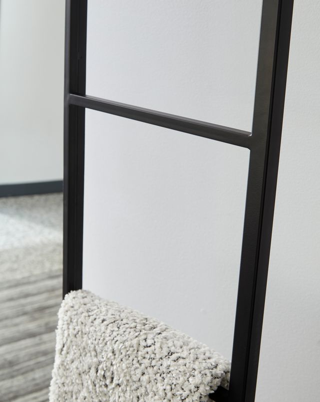 Signature Design by Ashley® Denice Black Floor Mirror-2