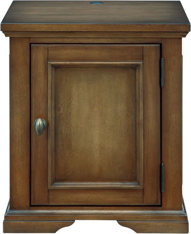 Signature Design by Ashley® Channley Brown Rectangular End Table-2