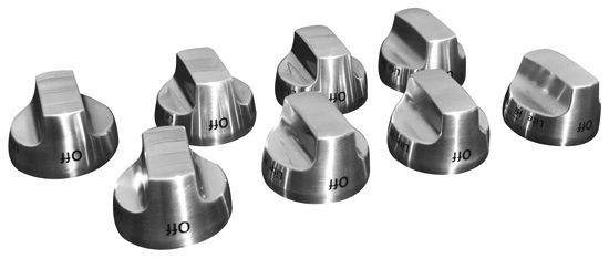 Whirlpool Stainless Steel Knob Kit-0