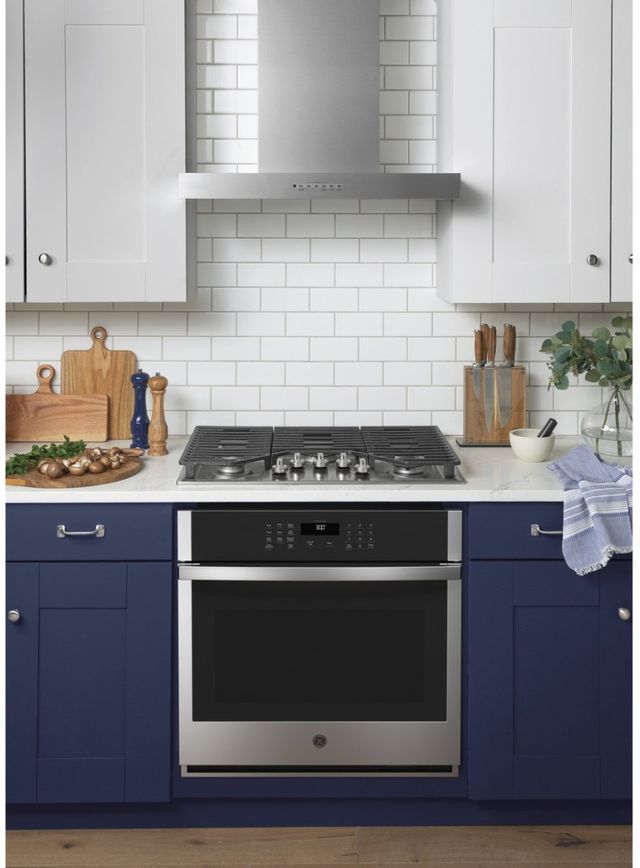GE® 30" Stainless Steel Built-In Gas Cooktop-15
