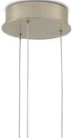 Currey & Company Palatino Blue Marbeled/Silver Multi-Drop Pendant Lighting-2
