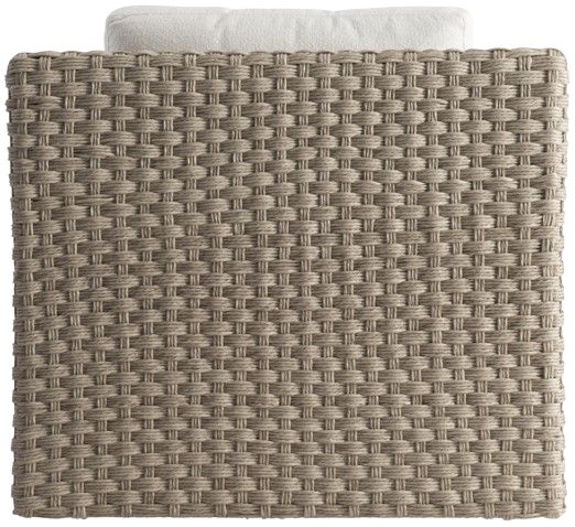 Bernhardt Trieste Bernhardt Exteriors Pampas/White Fabric/Woven Outdoor Swivel Chair-3