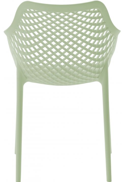 Meridian Furniture Mykonos Mint Plastic Outdoor Patio Dining Chair-3