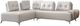 ACME Furniture Turano 2-Piece Pearl White Leather Sofa Sectional-0