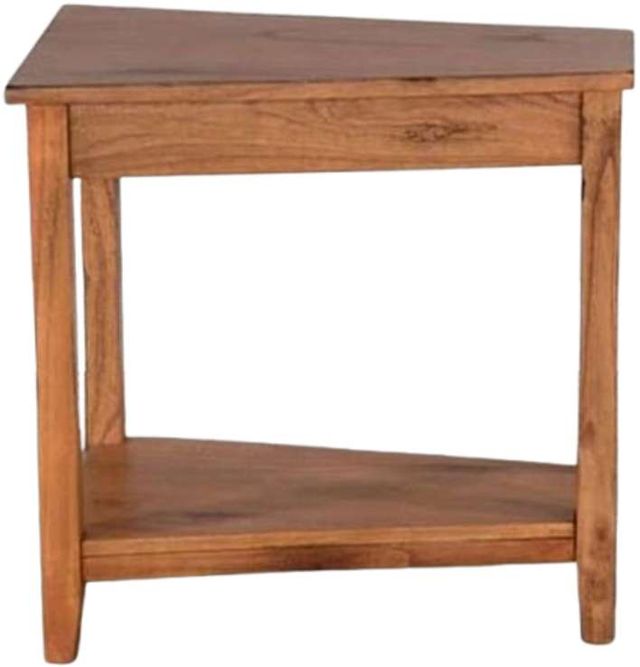 Sunny Designs™ Sedona Rustic Oak Chairside Table-2