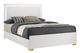 Coaster® Marceline White Eastern King Panel Bed-0