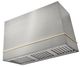 AGA Loge 48" Stainless Steel Wall Mounted Range Hood with Brushed Nickel Trim-0