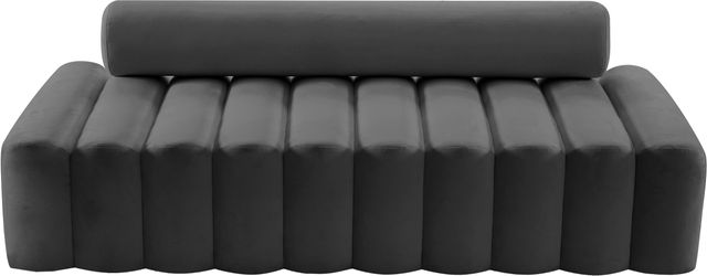 Meridian Furniture Melody Grey Velvet Sofa-3