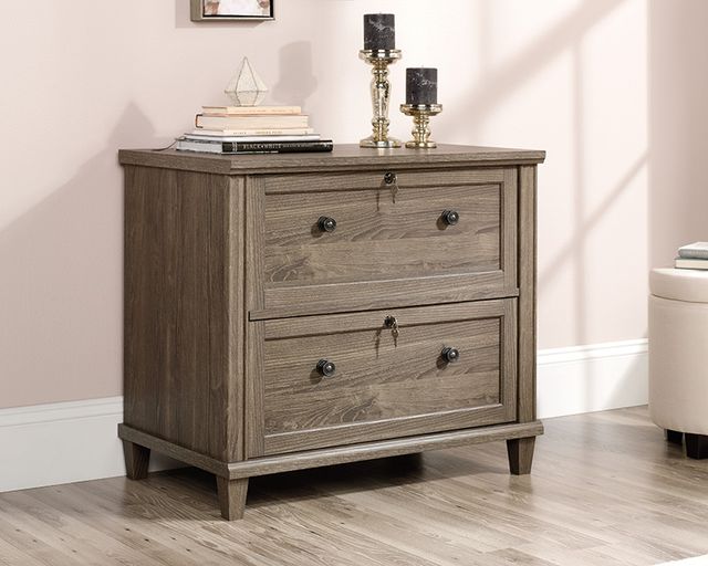 Sauder® Hammond® Emery Oak® Lateral File Cabinet-5