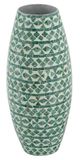 A & B Home Green Capiz Vase-0