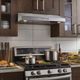 GE Profile™ 30" Stainless Steel Under Cabinet Range Hood-2