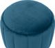 TOV Furniture Ives Navy Velvet Ottoman-1