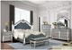 Furniture of America® Azha Silver Nightstand-2