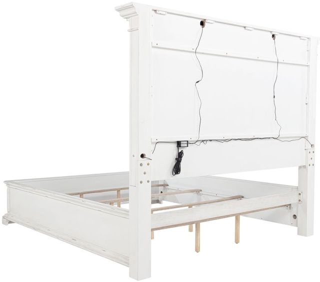 Coaster® McKinney 4-Piece Vintage White Queen Bedroom Set-2