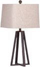 Bassett Mirror Denison Rustic Bronze Table Lamp-0