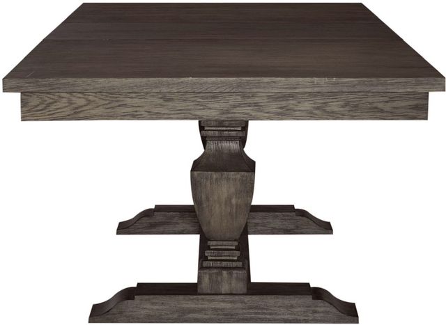 Liberty Furniture Westfield 5-Piece Havana Brown/Sand Trestle Dining Set-3