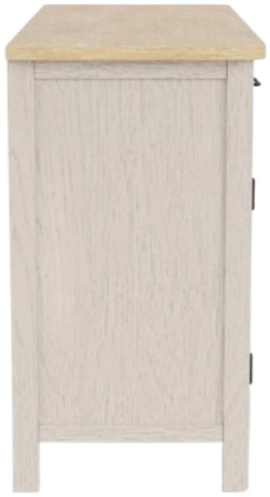 Riverside Furniture Glenndale Aged White/Wheat Buffet-3