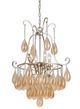 Cal® Lighting & Accessories Marion 5-Light Warm Silver Chandelier-0