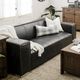 YHD Donavan Black Sofa-1