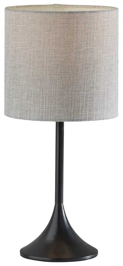 Adesso® Leslie Black Table Lamp-0