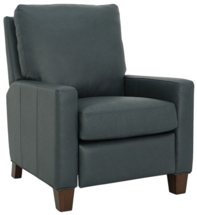 BarcaLounger® Fairview Santa Fe Ocean Leather Manual Recliner-0
